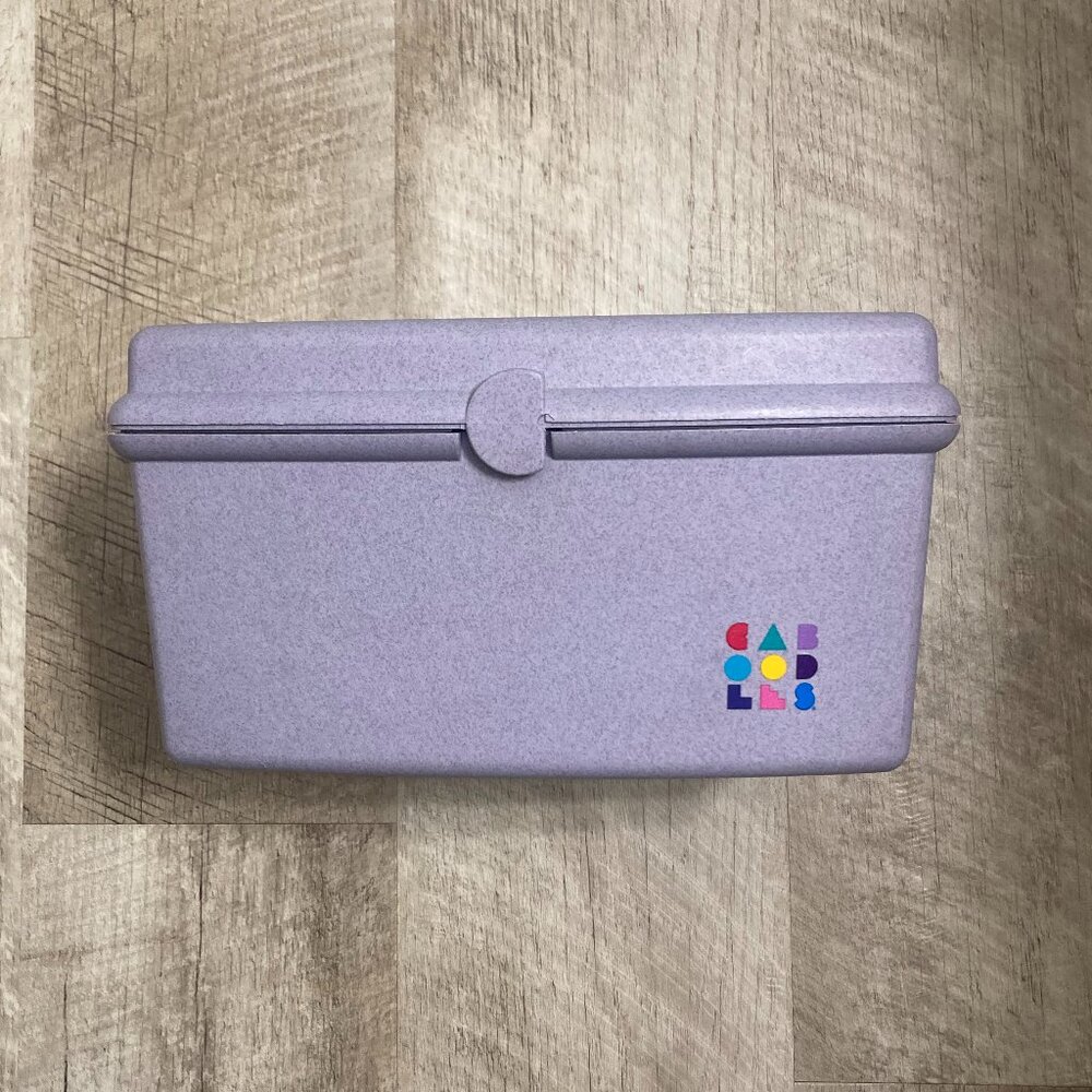 Vintage 90s Caboodles Pretty in Petite Lavender Case #2720